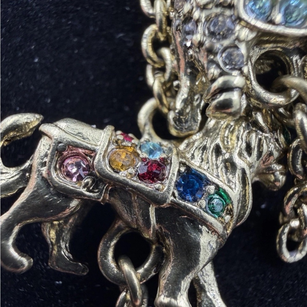 Heidi Daus Colorful Swarovski Crystal Carousel Earrings - Picture 10 of 11